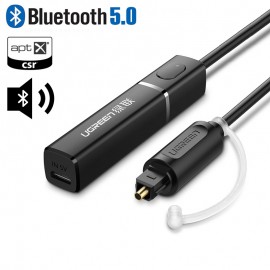 Bộ Phát Âm Thanh Bluetooth 5.0 Optical Ugreen 50213 - Dùng Cho TIVI, PC, Laptop, Tivi Box...